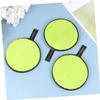 NOLITOY 3pcs Soft Cleaning Pads for Face Makeup Removal Round Pads Velour Puff Reusable Makeup Remover Towels Random Color view 3