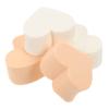 Angoily 4pcs Random Color Heart-shaped Makeup Sponges for Precision Foundation Blending Non-latex Cosmetic Applicators for Women Soft and Comfortable Beauty Tool view 1