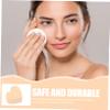 Angoily 4pcs Random Color Heart-shaped Makeup Sponges for Precision Foundation Blending Non-latex Cosmetic Applicators for Women Soft and Comfortable Beauty Tool view 2