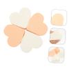 Angoily 4pcs Random Color Heart-shaped Makeup Sponges for Precision Foundation Blending Non-latex Cosmetic Applicators for Women Soft and Comfortable Beauty Tool view 3