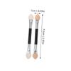 Angoily 40pcs Professional Makeup Brush Kit Double-sided Eye Shadow Brush for Natural Application Aluminum Handle for Makeup Lovers view 2