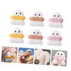Angoily 6pcs Puff Makeup Puff for Powder Blending Pad for Face Synthetic Sponge for Blush view 4