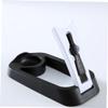 Beavorty Foldable Shaver Holder with Draining Base and Cleaning Brush for Electric Space-saving Design for Men for Travel and Home Use view 4