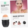 Angoily Volcanic Stone Face Oil Absorbing Roller Portable and Reusable Facial for Oil Control Natural Pore Cleansing Tool for Compact Go Use view 2