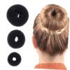 Angoily 3sets Hair Bun Maker Kit Donut Shaper U-shaped Hairpins Elastic Bands for Diy Hairstyles for Thick Thin Hair view 4