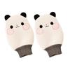 Angoily 2pcs Thickened Back Scrubbing Gloves for Body Care Gentle Exfoliating Shower Towel Random Color Bathing Accessory for All Skin Types view 1