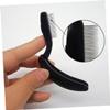 Didiseaon Eyebrow Spoolie Brush Set 4pcs Curved Eyebrow Comb Plastic Handle Folding Beauty Tool view 2