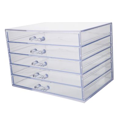 Angoily Nail Accessories Storage Box Nail Brush Display Box Multi-functional Organizer