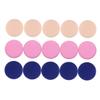 Mipcase 15pcs Round Makeup Sponge Puff for Liquid and Powder Foundation Soft Cosmetic Applicators and Skin Tone for Wet Dry Use view 1