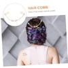 Didiseaon 1pc Elegant Floral Hair Comb for Bridal Hair Accessories Decorative Headdress for Weddings for Special Occasions view 3