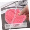 Housoutil Silicone Makeup Brush and Sponge Cleaner 2 in 1 Brush Scrubber Mat Holder view 4