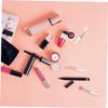 Angoily 9pcs Silicone Lip Brush Portable Makeup Applicator for Lipstick Lightweight and Compact Cosmetic Tools for Daily Use for Women and Girls view 4
