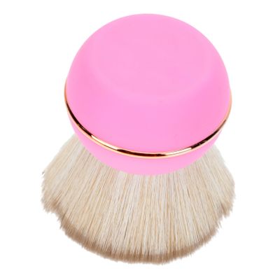 minkissy 1pc Portable Blush Brush Cover for Loose Powder Ergonomic Design Makeup Tool for Women Easy to Carry Travel No Shedding for Professional and Home Use