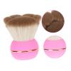 minkissy 1pc Portable Blush Brush Cover for Loose Powder Ergonomic Design Makeup Tool for Women Easy to Carry Travel No Shedding for Professional and Home Use view 4