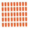 Angoily 100pcs Eyelash Glue Bottle Nozzle Cap Blocking Needle for Adhesive Removal view 1