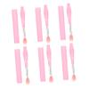 Angoily 6pcs Silicone Lip Applicator Brush Set Covers for Lip Gloss and Lipstick for Daily and Professional Makeup Use for Friends and Loved Ones view 1