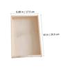Amosfun 1pc Nail Display Board for Nail Art Showcase Display Box Dust Frame for Salon Use view 2