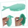 Angoily Silicone Bathing Brush for Gentle Exfoliating Tool with Massage Function Soft Head for Skin Care for and Bath Whale Design view 2