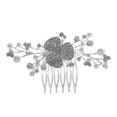 Angoily Rhinestone Hair Comb for Brides and Bridesmaids Elegant Wedding Hair Accessories Design for Special Occasions Birthdays and Everyday Use