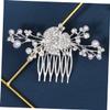 Angoily Rhinestone Hair Comb for Brides and Bridesmaids Elegant Wedding Hair Accessories Design for Special Occasions Birthdays and Everyday Use view 2