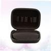 Angoily 10pcs Essential Oil Storage Case Portable Bottle Organizer Shockproof and Design for Travel Black Essential Oil Carrying Bag view 4