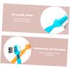 Didiseaon 6pcs Eyebrow Razors with Stainless Steel Blades Eyebrow Brush Comb for Precise Shaping and Trimming Compact Beauty Tool for Women Easy to Use for Makeup view 3
