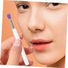 Angoily 8pcs Silicone Lip and Eyeshadow Applicators with Covers Transparent Handles for Easy Makeup Application Convenient Travel for Professional and Personal Use view 4