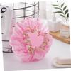 Angoily Double-Layer Waterproof Shower Cap 4-Piece Set for Long Hair Hair Salon Use Protective Bathing Caps view 2