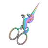 Angoily Stylish Horse Shape Eyebrow Scissors Mustache Beard Trimming Scissor for Facial Hair Grooming view 1