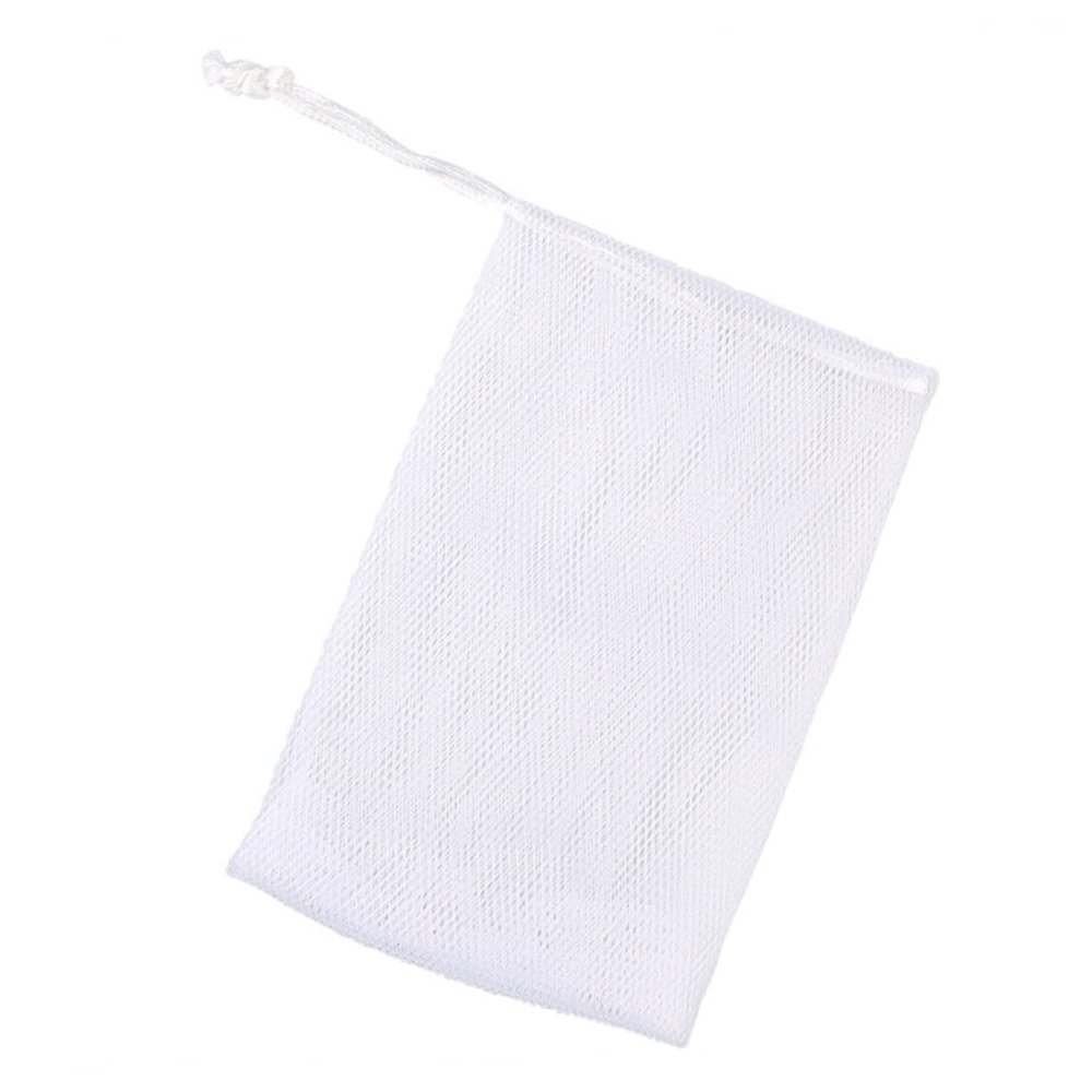Angoily 10pcs Foaming Mesh Soap Pouch Exfoliating Net for Bathing for Face Wash Care Convenient Drawstring Design for Quick Drying and Easy Use