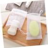Angoily 10pcs Foaming Mesh Soap Pouch Exfoliating Net for Bathing for Face Wash Care Convenient Drawstring Design for Quick Drying and Easy Use view 2