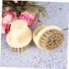 Didiseaon 2pcs Multifunctional Beard Brush with Natural Boar Bristles Portable Hair Care Cleaning Tool for Men Durable Grooming Accessory for Beard and Mustache Maintenance view 2