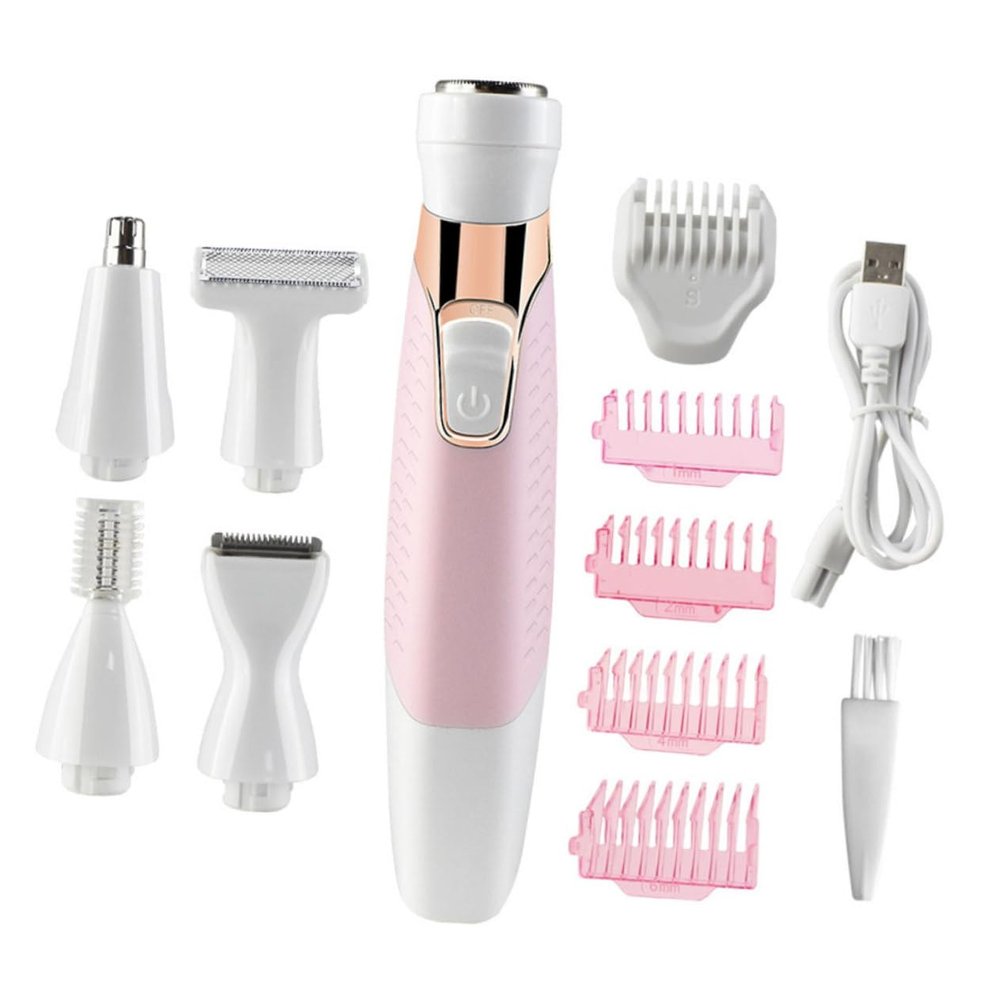 Angoily Shaver for Women Rechargeable Washable Eyebrow Trimmer Body Hair Remover Lightweight Ergonomic Design for Easy Grooming Anytime
