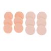 NOLITOY 12pcs Makeup Sponge Puff Elastic Mesh Powder Container Portable Loose Powder Case for Travel and Daily Use for Even Foundation Application view 1