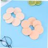 NOLITOY 12pcs Makeup Sponge Puff Elastic Mesh Powder Container Portable Loose Powder Case for Travel and Daily Use for Even Foundation Application view 3