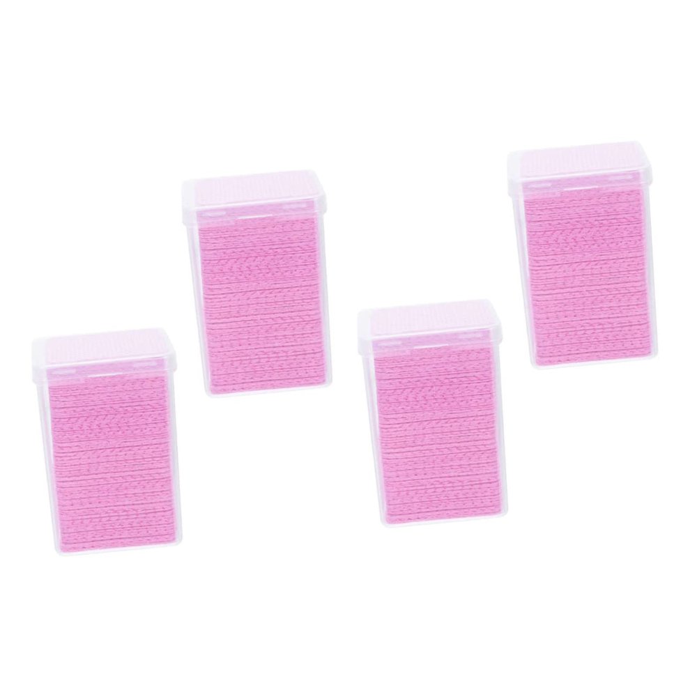 Angoily 800pcs Glue Wipes for Eyelash Extension Nail Polish Remover Cleaning Pads Prevents Clogging Enhances Grafting Efficiency Travel-Friendly Salon Supplies
