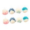 Angoily 8pcs Soft Bath Poufs Rope for Easy Use Multi Mesh Balls for Exfoliating Body Wash Bathing Accessory for Relaxation and Cleaning view 1