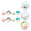 Angoily 8pcs Soft Bath Poufs Rope for Easy Use Multi Mesh Balls for Exfoliating Body Wash Bathing Accessory for Relaxation and Cleaning view 3