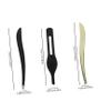 NOLITOY 1set Stainless Steel Eyebrow Tweezers Ergonomic Mini Eyebrow Clips for Women Lightweight and Portable Makeup Tools and Styling view 2