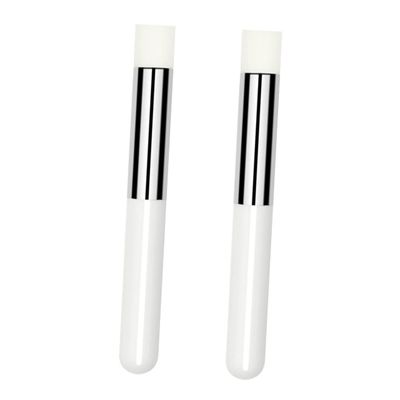 NOLITOY 2pcs Lipstick Smudge Brush Applicator for Women Concealer Brush for Makeup Ergonomic Design for Easy Use Versatile Tool for Lip Gloss Lipstick Concealer and Eye Shadow