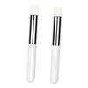 NOLITOY 2pcs Lipstick Smudge Brush Applicator for Women Concealer Brush for Makeup Ergonomic Design for Easy Use Versatile Tool for Lip Gloss Lipstick Concealer and Eye Shadow view 1