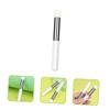 NOLITOY 2pcs Lipstick Smudge Brush Applicator for Women Concealer Brush for Makeup Ergonomic Design for Easy Use Versatile Tool for Lip Gloss Lipstick Concealer and Eye Shadow view 2