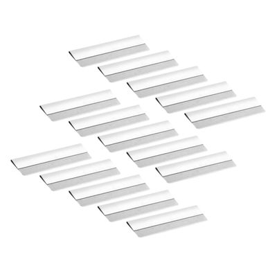 Didiseaon 100pcs Stainless Steel Eyebrow Trimmer Personal Eyebrow Shaver Razor for Ingrown Hair Removal