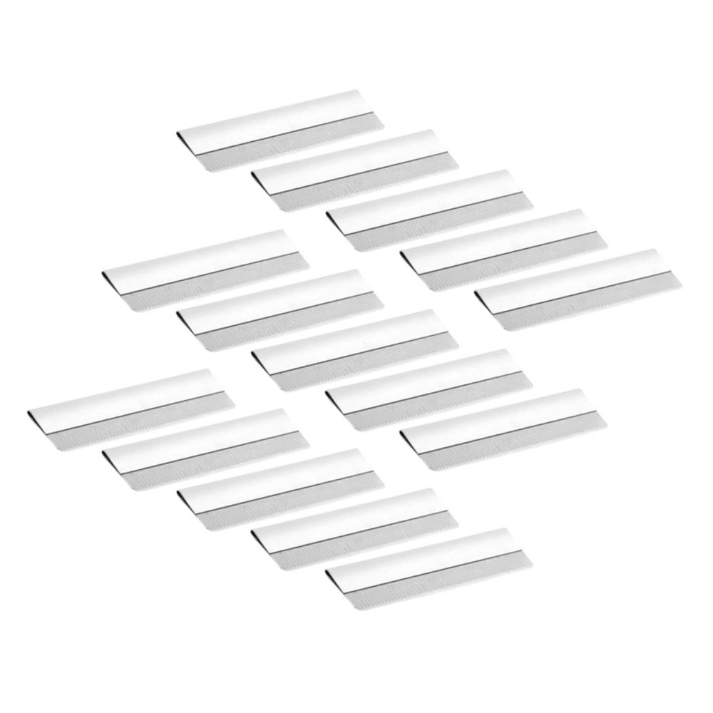 Didiseaon 100pcs Stainless Steel Eyebrow Trimmer Personal Eyebrow Shaver Razor for Ingrown Hair Removal