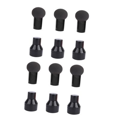 Angoily 6pcs Mushroom Head Beauty Egg Makeup Pad Non Latex Face Sponge Supple Makeup Puff for Foundation Blush Concealer