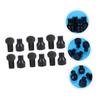 Angoily 6pcs Mushroom Head Beauty Egg Makeup Pad Non Latex Face Sponge Supple Makeup Puff for Foundation Blush Concealer view 4