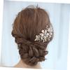 Angoily Bridal Hair Comb Elegant Wedding Headpiece Easy to Use Hair Clips for Bride for Weddings Parties Prom Special Occasions for Women view 3