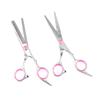 NOLITOY 2pcs Professional Hair Cutting Scissors Set for Home Salon Includes Straight and Thinning Shears Durable for Easy Hair Styling for Adults and Barbers view 1
