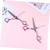 NOLITOY 2pcs Professional Hair Cutting Scissors Set for Home Salon Includes Straight and Thinning Shears Durable for Easy Hair Styling for Adults and Barbers view 3