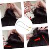 Beatifufu 20pcs Hot Roller Clips U-shaped Hair Curling Clamps for Easy Styling Durable Holders Compatible with Electric Rollers for Home Use view 3